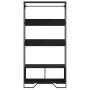 Armario de madera de ingeniería negra 90x50x180 cm by , Dresser Organizers and Bar Hangers - Ref: Foro24-848669, Price: 92,72...