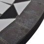 Mesa de bistro terraza mosaico negro y blanco 60 cm de vidaXL, Mesas de jardín - Ref: Foro24-41532, Precio: 94,62 €, Descuent...
