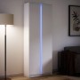 Sideboard mit LED-Beleuchtung aus weißem Ingenieurholz 74x32,5x200 cm von , Sideboards - Ref: Foro24-3307891, Preis: 164,84 €...