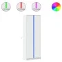 Aparador con LED madera de ingeniería blanco 74x32,5x200 cm by , Sideboards - Ref: Foro24-3307891, Price: 162,67 €, Discount: %