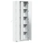 Aparador con LED madera de ingeniería blanco 74x32,5x200 cm by , Sideboards - Ref: Foro24-3307891, Price: 162,67 €, Discount: %