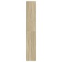 Aparador con LED madera ingeniería roble Sonoma 74x32,5x200 cm by , Sideboards - Ref: Foro24-3307893, Price: 146,49 €, Discou...