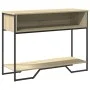 Mesa consola madera de ingeniería roble Sonoma 100x35x74,5 cm by , Side tables - Ref: Foro24-848530, Price: 51,62 €, Discount: %