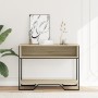 Konsole aus Sonoma-Eichen-Ingenieurholz 100x35x74,5 cm von , Seitentische - Ref: Foro24-848530, Preis: 52,27 €, Rabatt: %