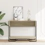 Konsole aus Sonoma-Eichen-Ingenieurholz 100x35x74,5 cm von , Seitentische - Ref: Foro24-848530, Preis: 51,55 €, Rabatt: %