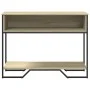 Mesa consola madera de ingeniería roble Sonoma 100x35x74,5 cm by , Side tables - Ref: Foro24-848530, Price: 51,62 €, Discount: %