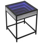 Mitteltisch mit Infinity LED in Grau Sonoma 40x40x51 cm von , Couchtisch - Ref: Foro24-847675, Preis: 55,04 €, Rabatt: %