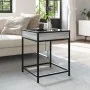 Mesa de centro con Infinity LED gris Sonoma 40x40x51 cm by , Coffee table - Ref: Foro24-847675, Price: 54,39 €, Discount: %