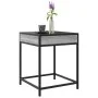 Mesa de centro con Infinity LED gris Sonoma 40x40x51 cm by , Coffee table - Ref: Foro24-847675, Price: 54,39 €, Discount: %