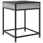 Mitteltisch mit Infinity LED in Grau Sonoma 40x40x51 cm von , Couchtisch - Ref: Foro24-847675, Preis: 55,04 €, Rabatt: %