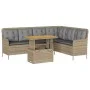 Set de sofás de jardín 2 pzas y cojines ratán sintético marrón by , Garden sets - Ref: Foro24-3262089, Price: 475,63 €, Disco...