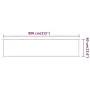 Anthracite gray vertical awning 60x800 cm oxford fabric by vidaXL, Umbrellas - Ref: Foro24-148203, Price: 32,78 €, Discount: %