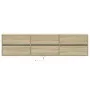 Mueble de TV de pared con LED roble Sonoma 180x31x45 cm by , TV Furniture - Ref: Foro24-3307935, Price: 155,10 €, Discount: %