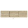 Wand-TV-Möbel mit LED-Eiche Sonoma 180x31x45 cm von , TV-Möbel - Ref: Foro24-3307935, Preis: 157,25 €, Rabatt: %
