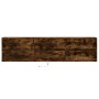 Wand-TV-Möbel mit LED in geräucherter Eiche 180x31x45 cm von , TV-Möbel - Ref: Foro24-3307937, Preis: 126,19 €, Rabatt: %