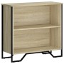 Estantería madera de ingeniería roble Sonoma 80x31x74,5 cm by , Bookcases and shelves - Ref: Foro24-848620, Price: 45,08 €, D...