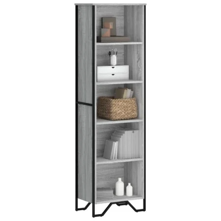Regal graue Sonoma-Ingenieurholzregal 50x31x169 cm von , Bücherregale und Regale - Ref: Foro24-848617, Preis: 71,38 €, Rabatt: %