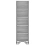 Regal graue Sonoma-Ingenieurholzregal 50x31x169 cm von , Bücherregale und Regale - Ref: Foro24-848617, Preis: 72,25 €, Rabatt: %