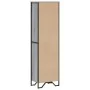 Estantería de madera de ingeniería gris Sonoma 50x31x169 cm de , Librerías y estanterías - Ref: Foro24-848617, Precio: 71,38 ...