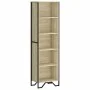 Estantería madera de ingeniería roble Sonoma 50x31x169 cm de , Librerías y estanterías - Ref: Foro24-848615, Precio: 69,30 €,...