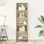 Estantería madera de ingeniería roble Sonoma 50x31x169 cm de , Librerías y estanterías - Ref: Foro24-848615, Precio: 69,30 €,...