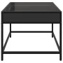 Mesa de centro con Infinity LED negro 50x50x41 cm by , Coffee table - Ref: Foro24-847677, Price: 69,94 €, Discount: %