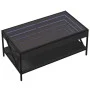 Mitteltisch mit Infinity LED Schwarz 90x50x38 cm von , Couchtisch - Ref: Foro24-847707, Preis: 110,07 €, Rabatt: %