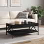 Mesa de centro con Infinity LED negro 90x50x38 cm by , Coffee table - Ref: Foro24-847707, Price: 111,95 €, Discount: %