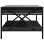 Mitteltisch mit Infinity LED Schwarz 90x50x38 cm von , Couchtisch - Ref: Foro24-847707, Preis: 110,07 €, Rabatt: %