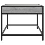 Mesa de centro con Infinity LED gris Sonoma 50x50x41 cm by , Coffee table - Ref: Foro24-847680, Price: 70,18 €, Discount: %