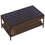 Mitteltisch mit Infinity LED in Eichenbraun 90x50x38 cm von , Couchtisch - Ref: Foro24-847711, Preis: 100,87 €, Rabatt: %