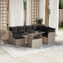 Set de sofás de jardín 8 pzas y cojines ratán sintético gris by , Garden sets - Ref: Foro24-3266762, Price: 591,34 €, Discoun...