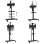 Soporte TV con ruedas pantalla 32-70'' Max VESA 600x400mm 60kg by , Monitor and TV stands - Ref: Foro24-379578, Price: 109,60...