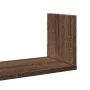 Estantes pared 3 uds madera ingeniería marrón roble 58x18x18cm by , Shelves and shelves - Ref: Foro24-853287, Price: 27,27 €,...