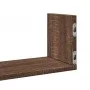 Estantes pared 3 uds madera ingeniería marrón roble 58x18x18cm by , Shelves and shelves - Ref: Foro24-853287, Price: 27,27 €,...