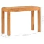 Solid acacia wood console table with honey finish 110x40x76 cm by , Side tables - Ref: Foro24-289629, Price: 169,56 €, Discou...