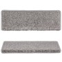 Alfombrillas para escaleras 15 unidades 65x21x4 cm Gris Borde