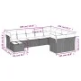 Set of 10-piece garden sofas with light gray synthetic rattan cushions by , Garden sets - Ref: Foro24-3218192, Price: 676,87 ...