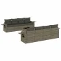 Gartenmöbel-Set 9-teilig mit Kissen aus hellem grauem Kunst-Rattan. von , Gartensets - Ref: Foro24-3252289, Preis: 628,78 €, ...