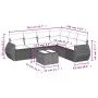 Gartensofagarnitur 7-teilig mit Polstern, helles graues PE-Rattan von , Gartensets - Ref: Foro24-3221421, Preis: 496,55 €, Ra...
