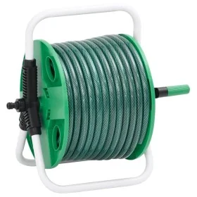 Schlauchaufroller aus grünem PVC-Standfuß, 30 m von , Gartenschlauchhalter - Ref: Foro24-3281508, Preis: 48,16 €, Rabatt: %
