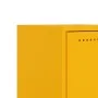 Yellow mustard steel bedside table 36x39x60.5 cm by , Nightstands - Ref: Foro24-846452, Price: 56,70 €, Discount: %