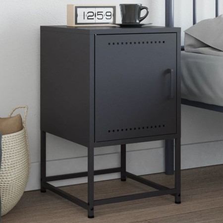 Mesita de noche acero gris antracita 36x39x60,5 cm de , Mesitas de noche - Ref: Foro24-846450, Precio: 41,25 €, Descuento: %