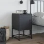 Mesita de noche acero gris antracita 36x39x60,5 cm de , Mesitas de noche - Ref: Foro24-846450, Precio: 40,84 €, Descuento: %
