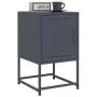Mesita de noche acero gris antracita 36x39x60,5 cm de , Mesitas de noche - Ref: Foro24-846450, Precio: 40,84 €, Descuento: %