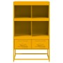 Kaltgewalzter Stahlschrank in Gelb 68,5x39x111,5 cm von , Sideboards - Ref: Foro24-846605, Preis: 134,44 €, Rabatt: %