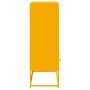 Cold-rolled steel sideboard in yellow, 68.5x39x111.5 cm by , Sideboards - Ref: Foro24-846605, Price: 134,37 €, Discount: %
