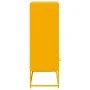 Cold-rolled steel sideboard in yellow, 68.5x39x111.5 cm by , Sideboards - Ref: Foro24-846605, Price: 132,70 €, Discount: %