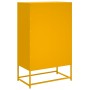 Cold-rolled steel sideboard in yellow, 68.5x39x111.5 cm by , Sideboards - Ref: Foro24-846605, Price: 134,37 €, Discount: %