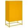Cold-rolled steel sideboard in yellow, 68.5x39x111.5 cm by , Sideboards - Ref: Foro24-846605, Price: 132,70 €, Discount: %